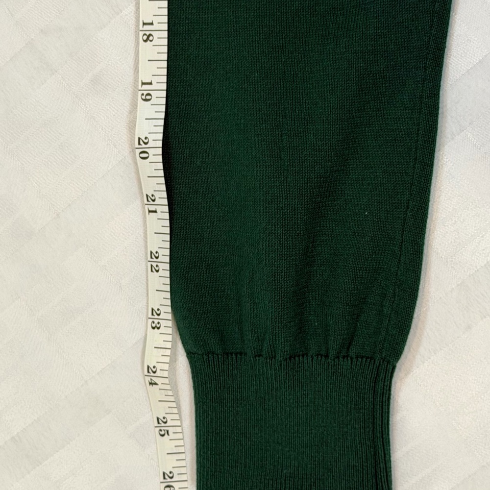 Tommy Hilfiger Men's Dark Green Crewneck Sweater - Picture 4 of 8